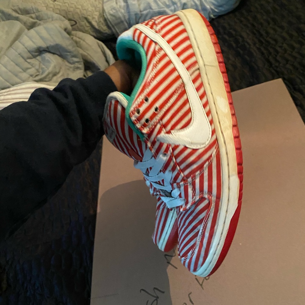 Nike dunks candy cane